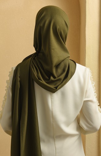 Khaki Sjaal 15268-04