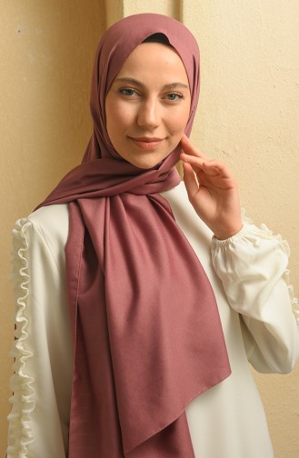 Dark Dusty Rose Shawl 15268-11