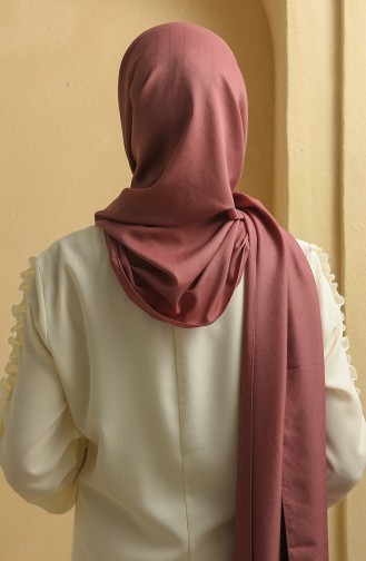 Dark Dusty Rose Shawl 15268-11