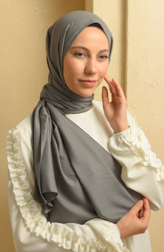 Dark Gray Shawl 15268-15