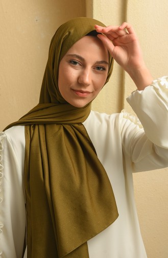 Army Green Shawl 15268-24