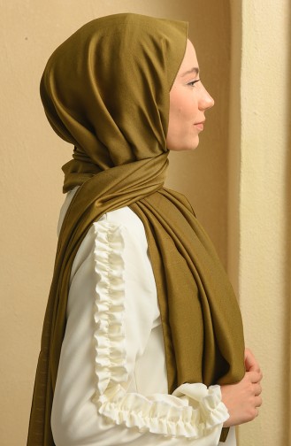 Army Green Shawl 15268-24