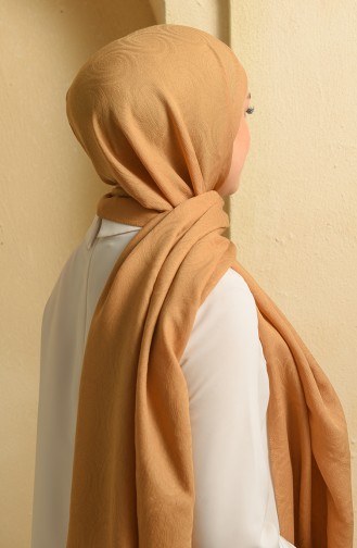 Milk Coffee Shawl 15270-17