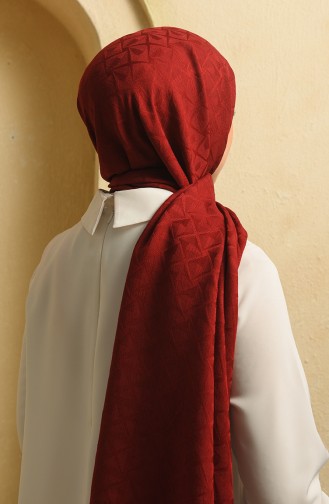 Claret red Sjaal 15271-03