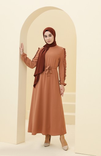 Tan Hijab Dress 2001-05