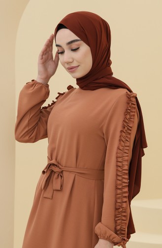 Tan Hijab Dress 2001-05