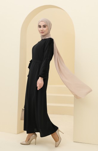Robe Hijab Noir 2001-09