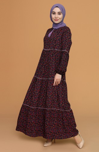 Robe Hijab Noir 21Y8276-03