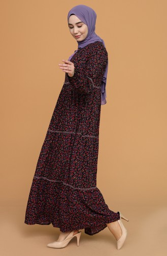 Robe Hijab Noir 21Y8276-03