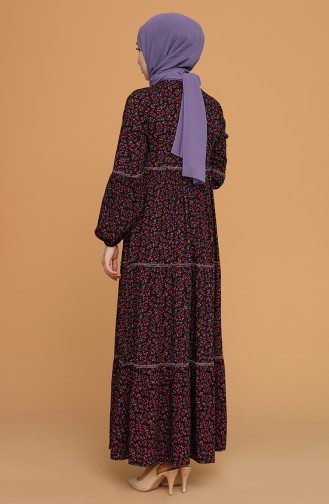 Robe Hijab Noir 21Y8276-03