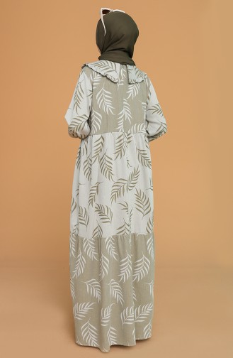 Robe Hijab Khaki 21Y8379-04