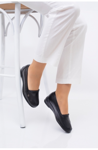 The Frida Shoes Ortopedik Bayan Ayakkabı 1070-01 Siyah