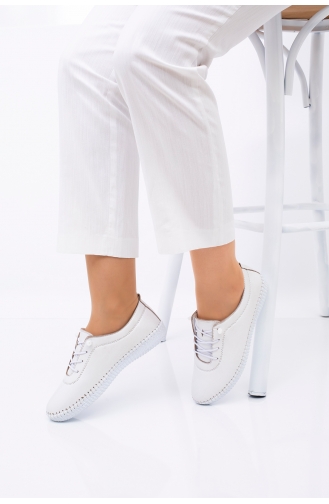 Chaussures de jour Blanc 5001-01