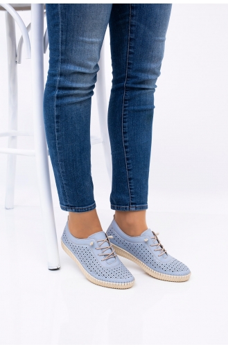 Blue Casual Shoes 5004-05