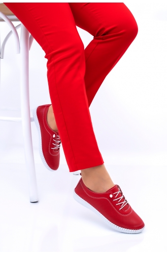 Red Casual Shoes 5005-03