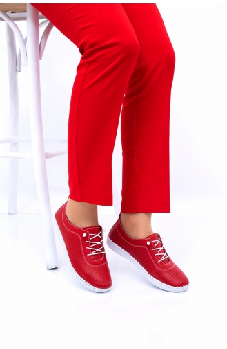 Red Casual Shoes 5005-03