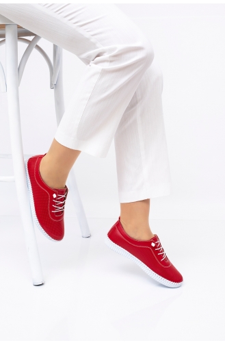 Red Casual Shoes 5005-03