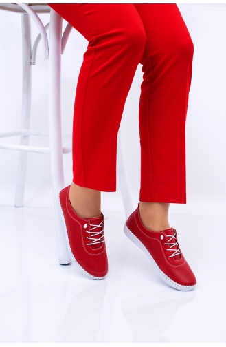 Red Casual Shoes 5005-03