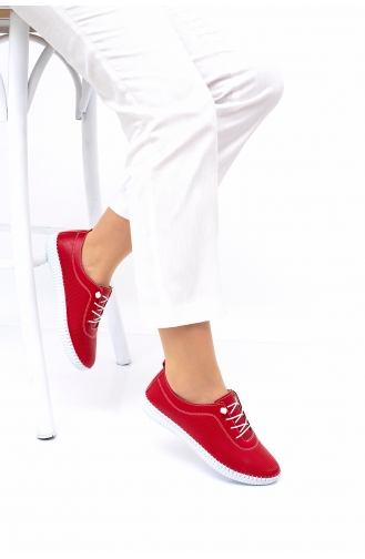 Red Casual Shoes 5005-03