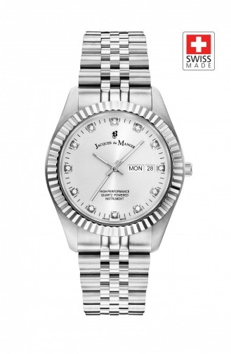Silver Gray Horloge 00301