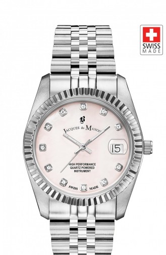 Silver Gray Wrist Watch 39