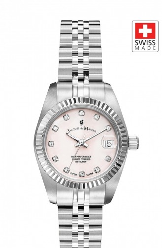 Silver Gray Wrist Watch 40