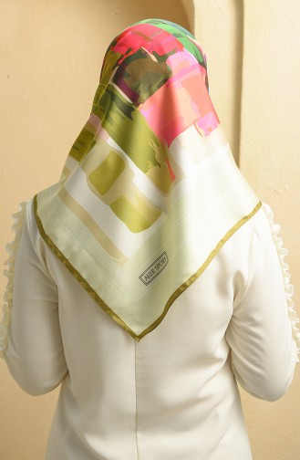 Oil Green Scarf 7787-797-951