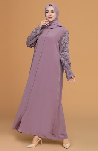 Dusty Rose Abaya 1506-02