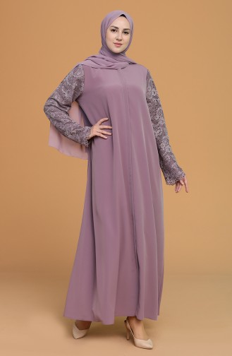 Dusty Rose Abaya 1506-02