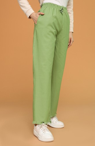 Pistachio Green Broek 3504B-01