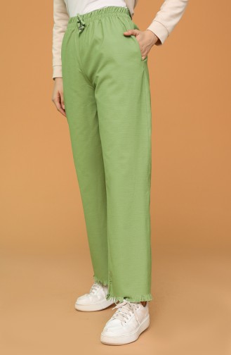 Pistachio Green Broek 3504B-01