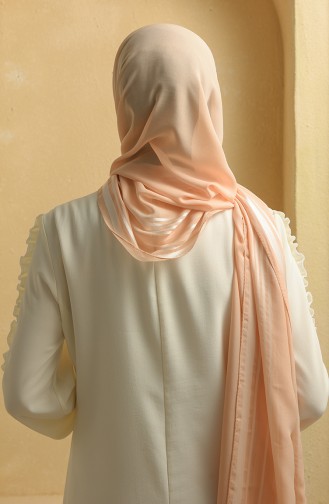 Light Salmon Shawl 15264-22