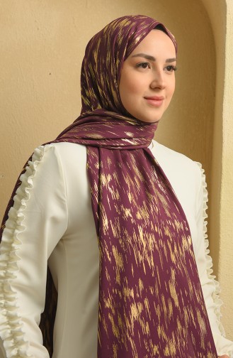 Plum Shawl 15272-16