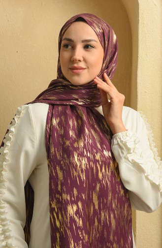 Plum Shawl 15272-16