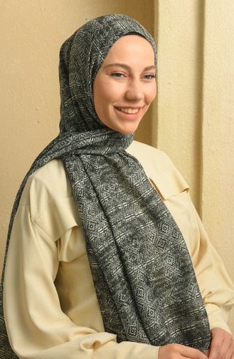 Khaki Shawl 19061-02