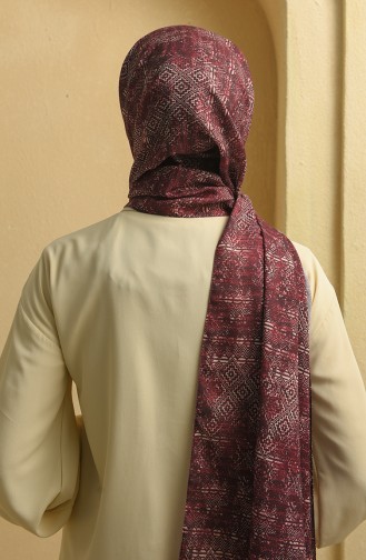 Claret Red Shawl 19061-05