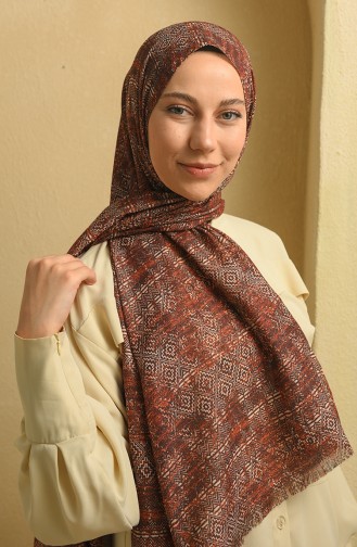 Brick Red Shawl 19061-08