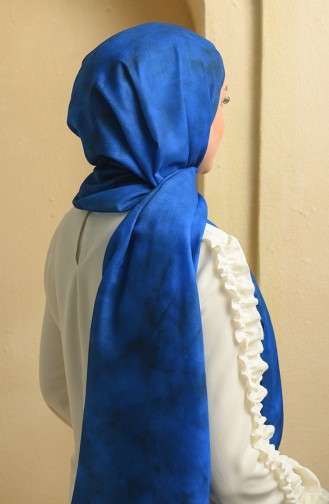 Saxon blue Sjaal 19062-08
