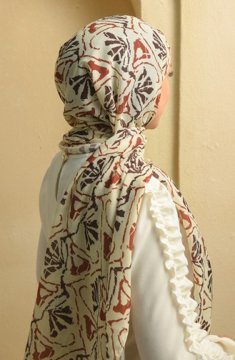 Cream Shawl 19063-06