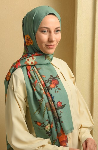 Teal Shawl 19064-01