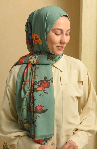 Teal Shawl 19064-01