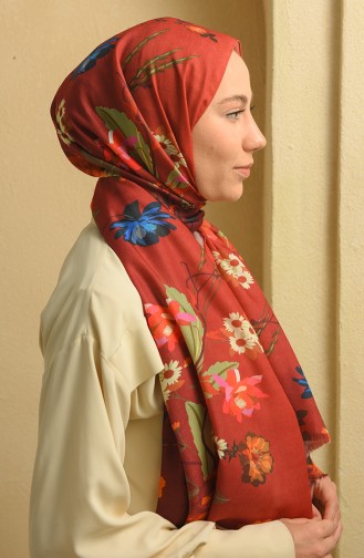 Claret Red Shawl 19064-02