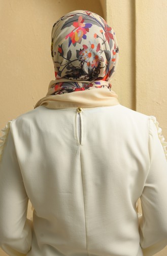 Cream Shawl 19064-07