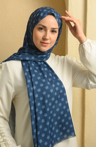 Navy Blue Shawl 19066-02