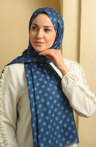 Navy Blue Shawl 19066-02