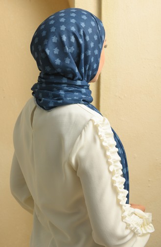 Navy Blue Shawl 19066-02