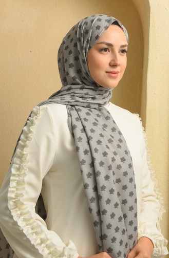 Gray Shawl 19066-07