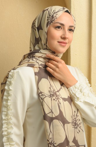 Cream Shawl 19068-06