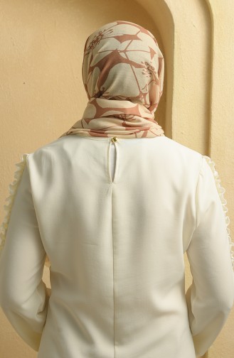 Cream Shawl 19068-12