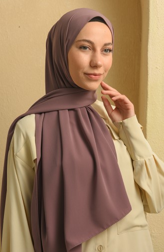 Dark Dusty Rose Shawl 60096-01